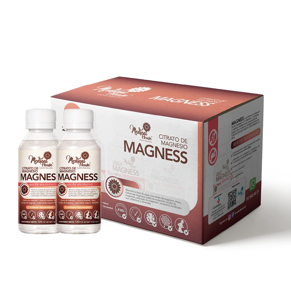 SIXPACK JARABE MAGNESS X 120ML