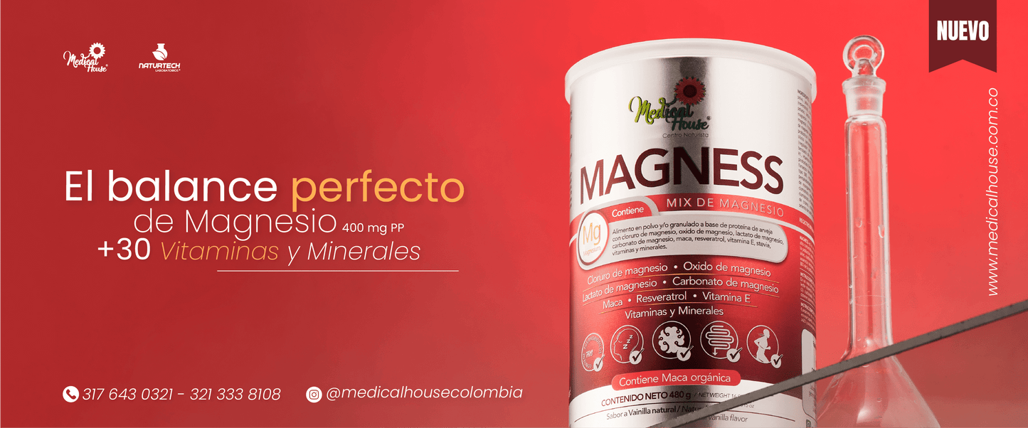 Magness - Citrato De Magnesio X 480 gr