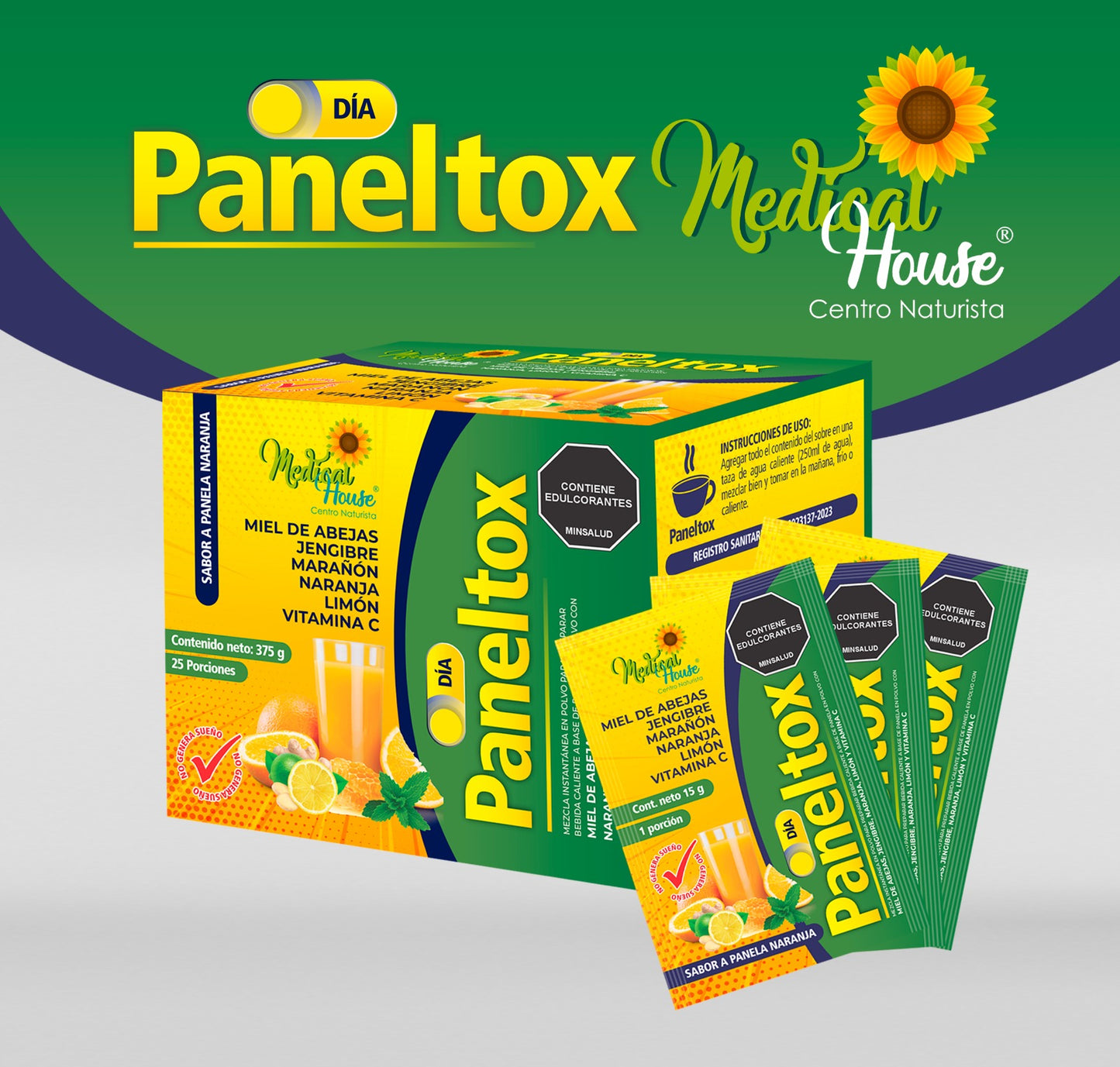Paneltox Dia7 sobres 105 g