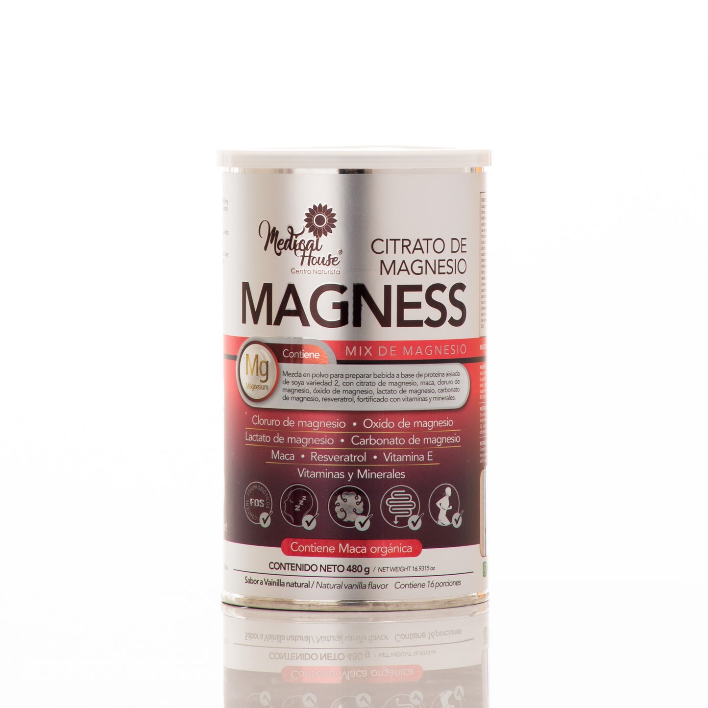 Magness - Citrato De Magnesio X 480 gr